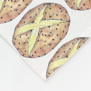 Manta Polar Pan de Pan de Soda Irlandés St. Patrick's Day Baki