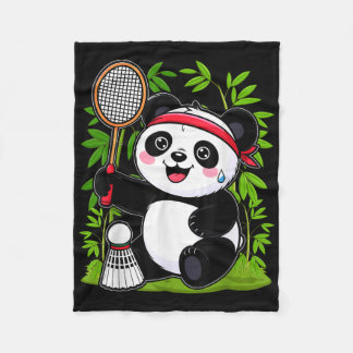 Manta Polar Panda de Badminton agotado - Funny Cuttle Shuttle