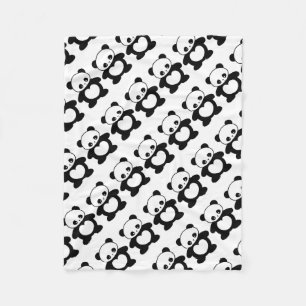 Manta Polar Panda de Kawaii