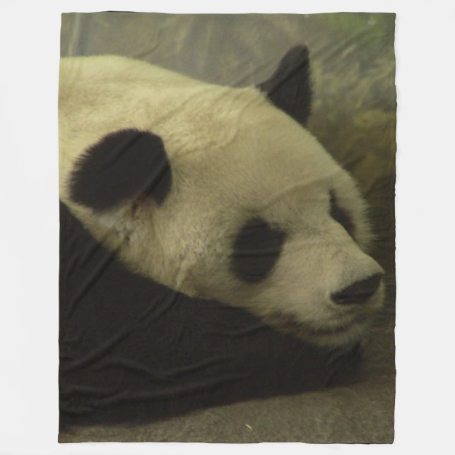 Manta Polar Panda Fleece Throw Blanket (Anverso)
