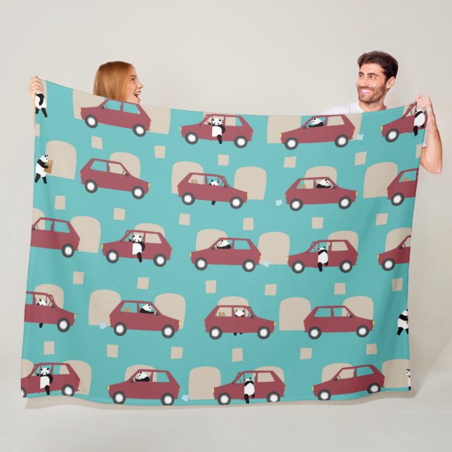 Manta Polar Panda Panda Pan red (In situ)