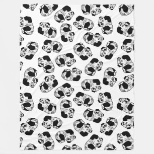 Manta Polar Panda Play Fleece Blanket, Grande