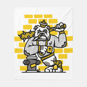 Manta Polar Pandilla del bulldog