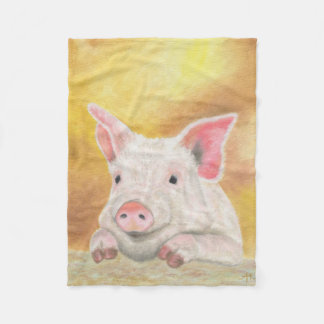 Manta Polar Paño grueso y suave del cochinillo