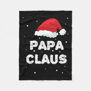 Manta Polar Papa Claus - Familia - Navidad coincidente con Paj