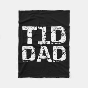 Manta Polar Papá con T1d Para Hombres Angustiado Padre con Dia
