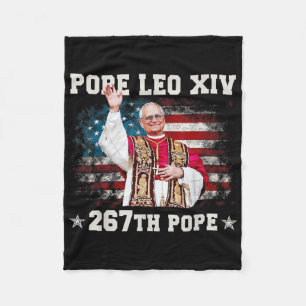 Manta Polar Papa Leo Xiv - Dios bendiga al Papa León Xiv 267º
