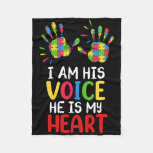 Manta Polar Papá, madre de la conciencia del autismo