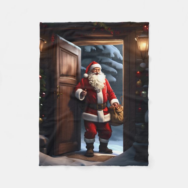 Manta Polar Papá Noel (Anverso)