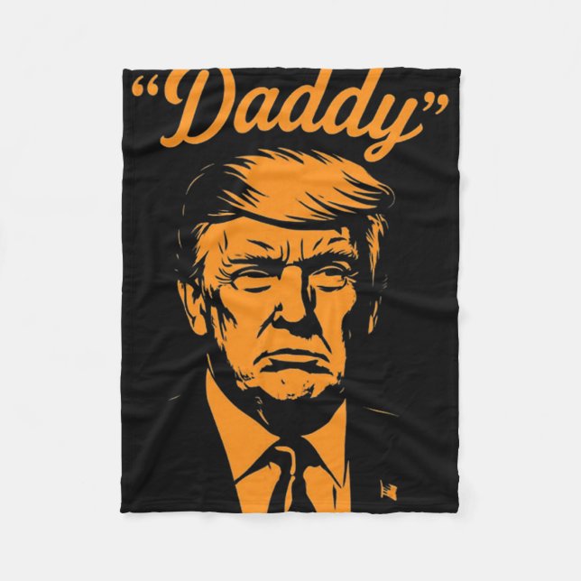 Manta Polar Papá Trump  (Anverso)