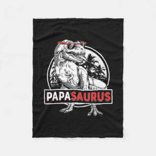 Manta Polar Papasauro T Rex Dinosaur Funny Papa Saurus
