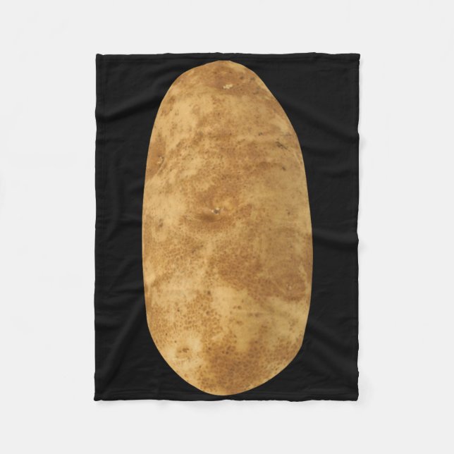 Manta Polar Papatoe-Mmmmmm Papas de Halloween (Anverso)