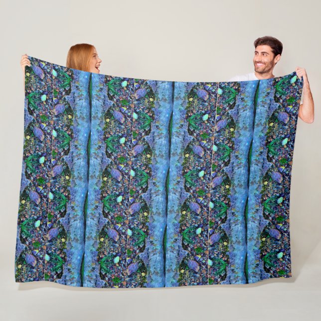 Manta Polar Papel digital de agua de textura de estanque digit (In situ)