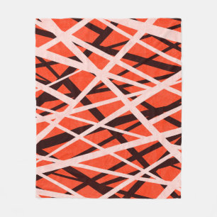 Manta Polar Papel geométrico abstracto: textura de alto nivel