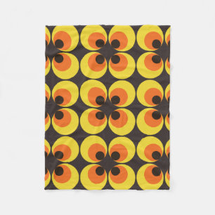 Manta Polar papel pintado 70s