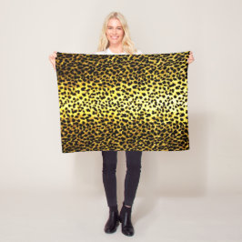 Manta Polar Papel tapiz Leopard Animal Print