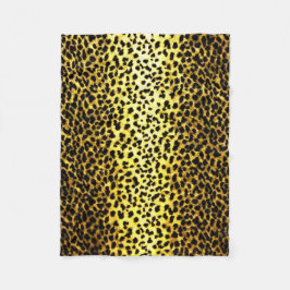Manta Polar Papel tapiz Leopard Animal Print