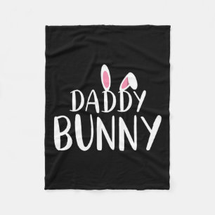 Manta Polar Papi Bunny Easter Embarazada Mamá Matando Pareja