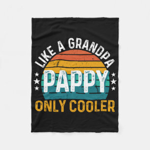 Manta Polar Pappy Like A Grandpa Only Retro Vintage Frío