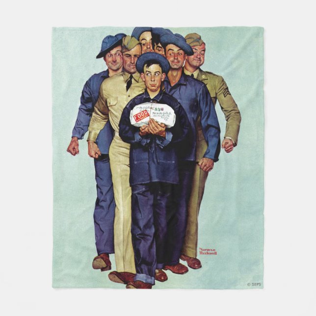 Manta Polar Paquete de Willie Gillis del hogar (Anverso)