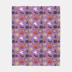 Manta Polar Paquete Kawaii de Halloween