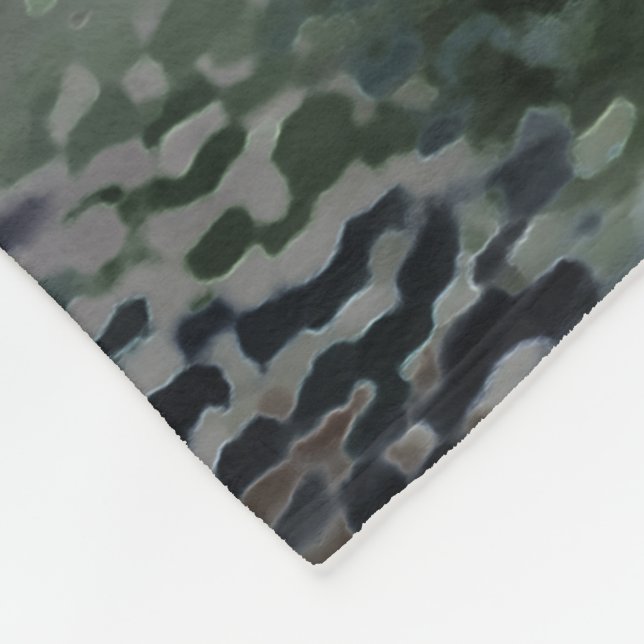 Manta Polar Paquetes escamosos que flotan sobre fondos oscuros (Esquina)