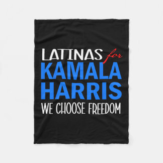 Manta Polar Para Kamala Harris 2024 Elegimos Libertad 1