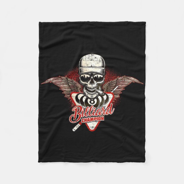 Manta Polar Para los jugadores campeones de Billiards - Esquin (Anverso)