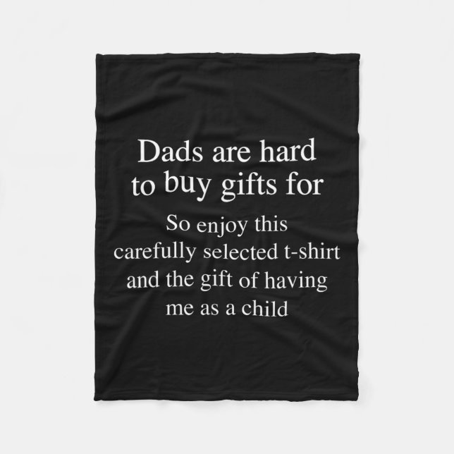 Manta Polar Para los Papás Difíciles De Comprar Para Los Hombr (Anverso)