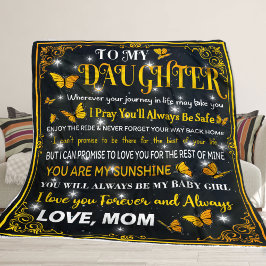 Manta Polar Para Mi Hija