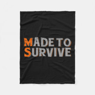 Manta Polar Para Sobrevivir a la Esclerosis Múltiple Concienci