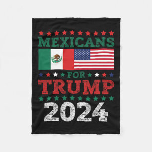 Manta Polar Para Trump 2024 Recuperar Estados Unidos México Ba