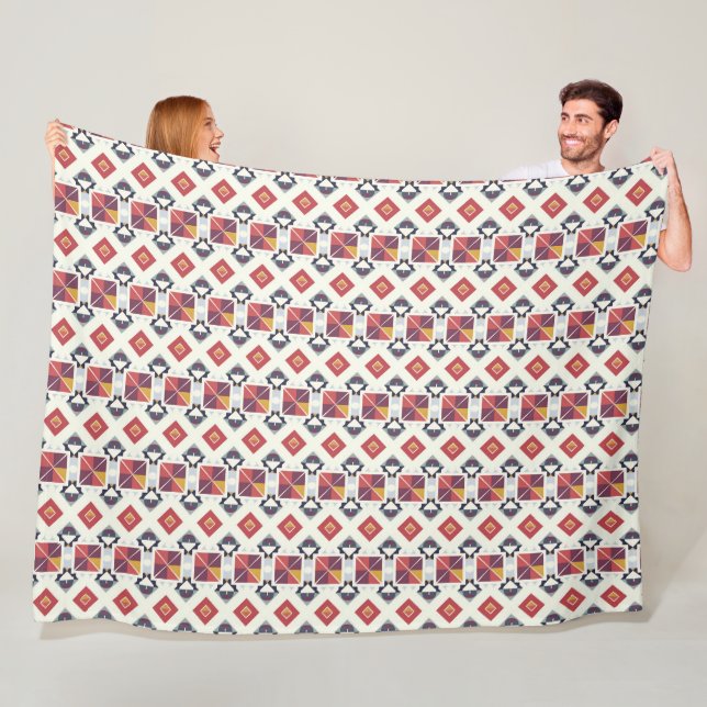 Manta Polar Paracas Frotadas (In situ)