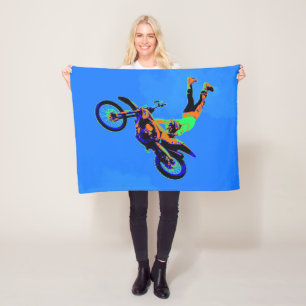 Manta Polar Parador volador - Stunt Motocross de estilo libre