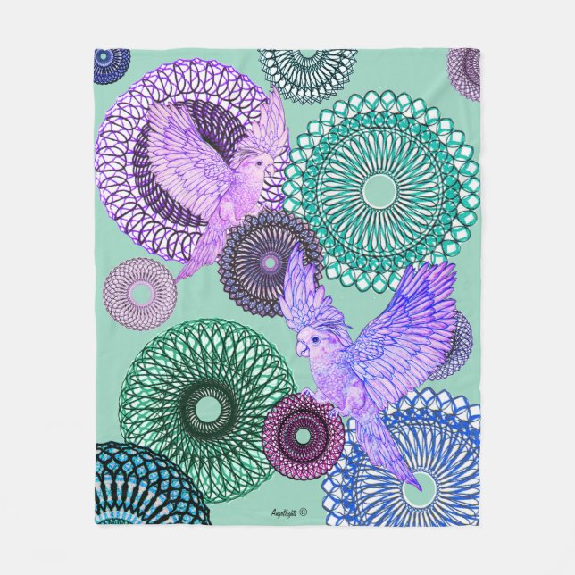 Manta Polar Paraíso de curación (Anverso)