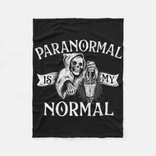 Manta Polar Paranormal es mi normalidad - Caza fantasma Ha