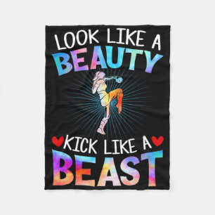 Manta Polar Parece belleza patea como bestia camiseta mujeres 