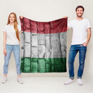 Manta Polar Pared de bandera de Italia