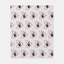 Manta Polar Pareja atractiva Plumeria Corazón Valentine Be Min