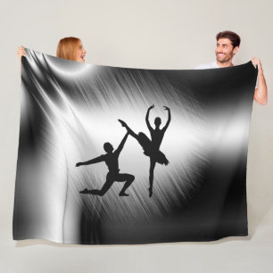 Manta Polar Pareja de baile de ballet