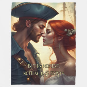 Manta Polar Pareja Pirata Romántica - En Este Momento, Nada