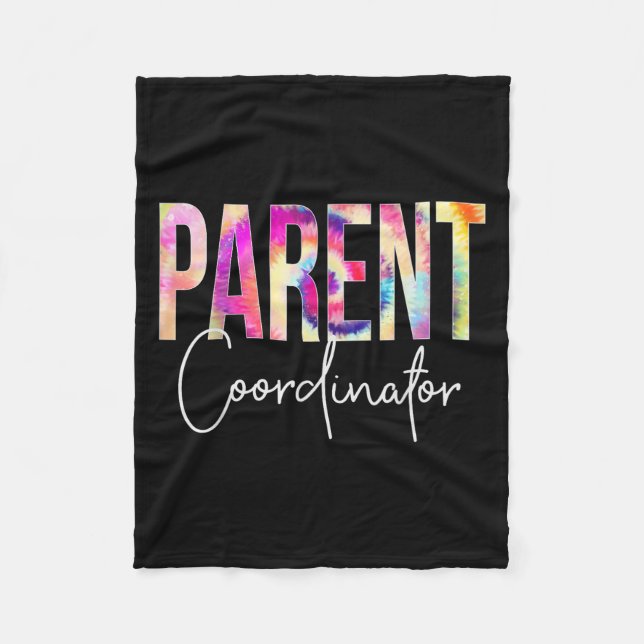 Manta Polar Parent Coordinator Tie Dye Back To School Apprecia (Anverso)