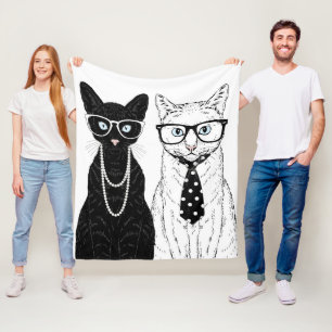 Manta Polar Pares del gato