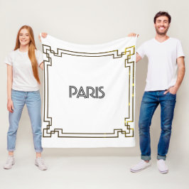 Manta Polar Paris Art Nouveau Art Deco Jugendstil