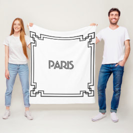 Manta Polar Paris Art Nouveau Art Deco Jugendstil