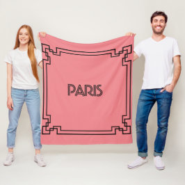 Manta Polar Paris Art Nouveau Art Deco Jugendstil