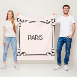 Manta Polar Paris Art Nouveau Art Deco Jugendstil