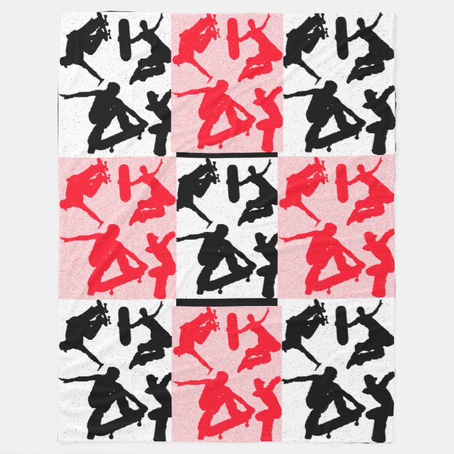 Manta Polar Parque de patinaje deportivo para deportes extremo (Anverso)