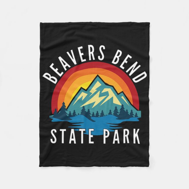 Manta Polar Parque Estatal Beavers Bend Oklahoma  (Anverso)