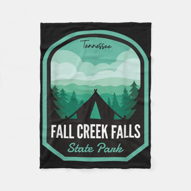 Manta Polar Parque Estatal Fall Creek Falls Tn Camping (Anverso)